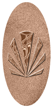 DG5000-602-BZ-SH-BZ Bronze Sunburst Shimmer Bronze